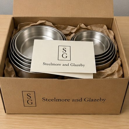 Customized dog bowls for boarding kennels